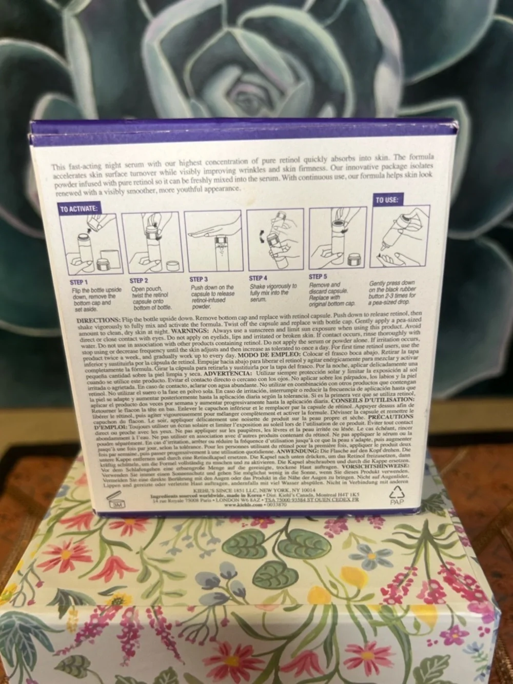Kiehl’s Fast Release Wrinkle-Reducing 0.3% Retinol Night Serum